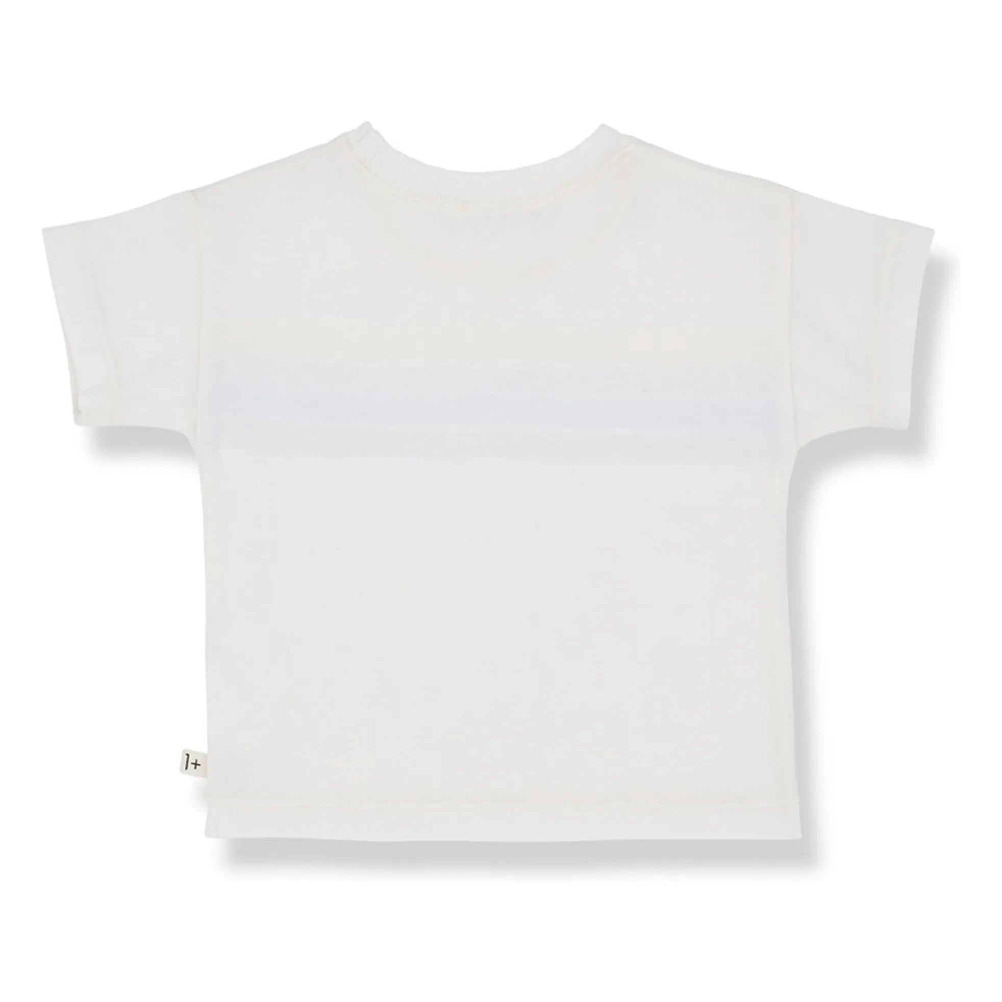 1+ in the family - Camiseta Rayas Alayor | Blanco