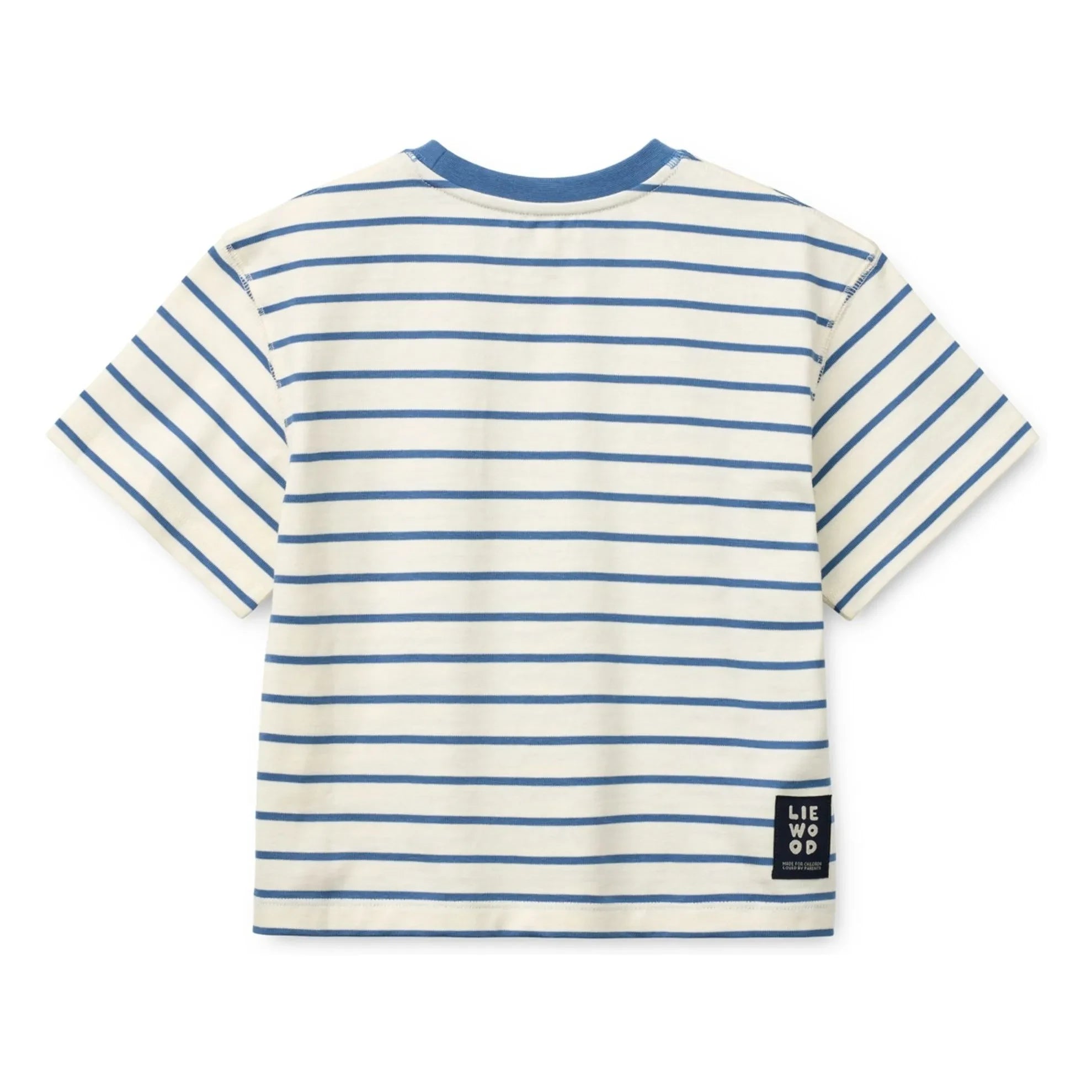 Liewood - Camiseta Tyler de algodón orgánico a rayas | Azul