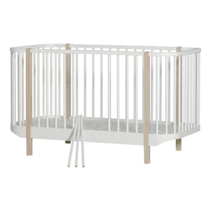 Oliver Furniture - Cama Extensible de Madera - 70 x 140 cm - Roble
