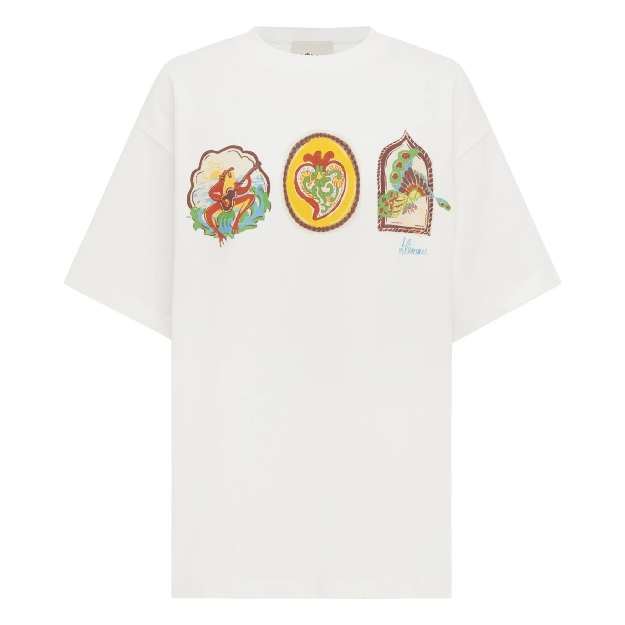Alémais - Camiseta Emilio de algodón orgánico | Crema