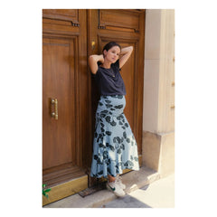 Paloma Collection - Falda de maternidad Mira Tokyo | Azul