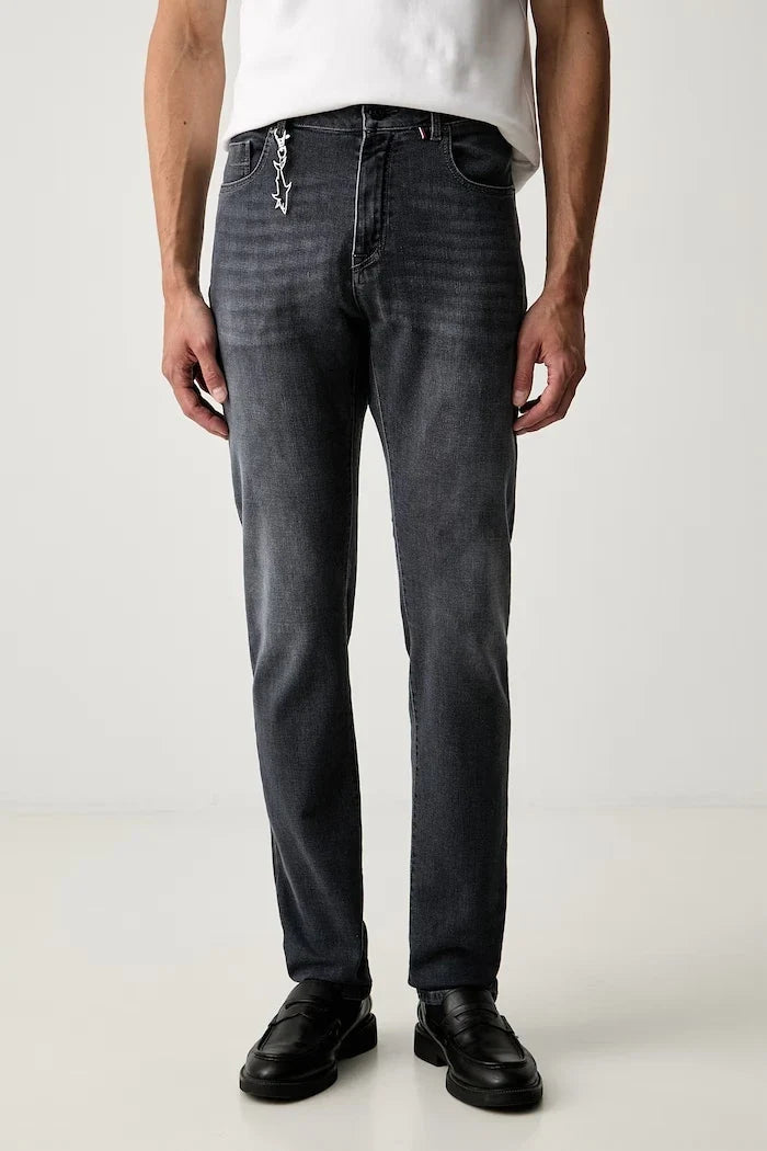 Pantalones vaqueros de corte recto para hombre Paul&Shark