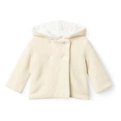 Copenhagen Colors - Chaqueta con Capucha de Algodón Orgánico | Crema