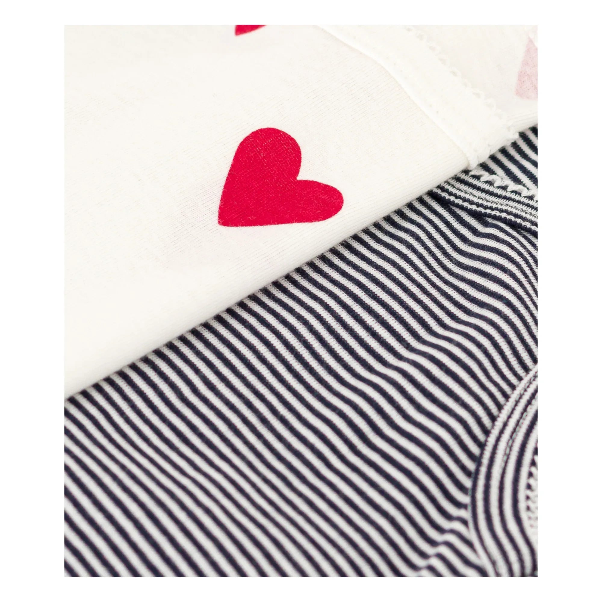 Petit Bateau - Conjunto de 2 camisetas de tirantes - Colección Mujer | Crudo