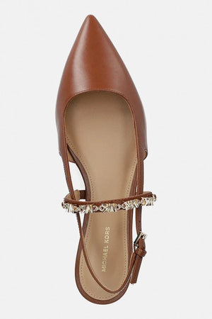 Bailarina plana de piel flexible Dina Flex de MICHAEL Michael Kors