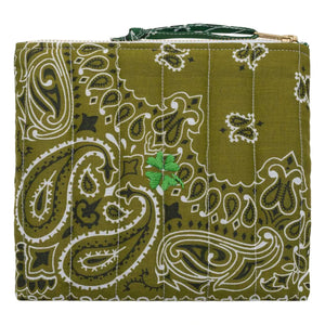 Call it by your name - Monedero Acolchado con Cremallera Mini Trébol | Bronce