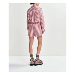 Essentiel Antwerp - Shorts de rayas Jeeuw | Rosa