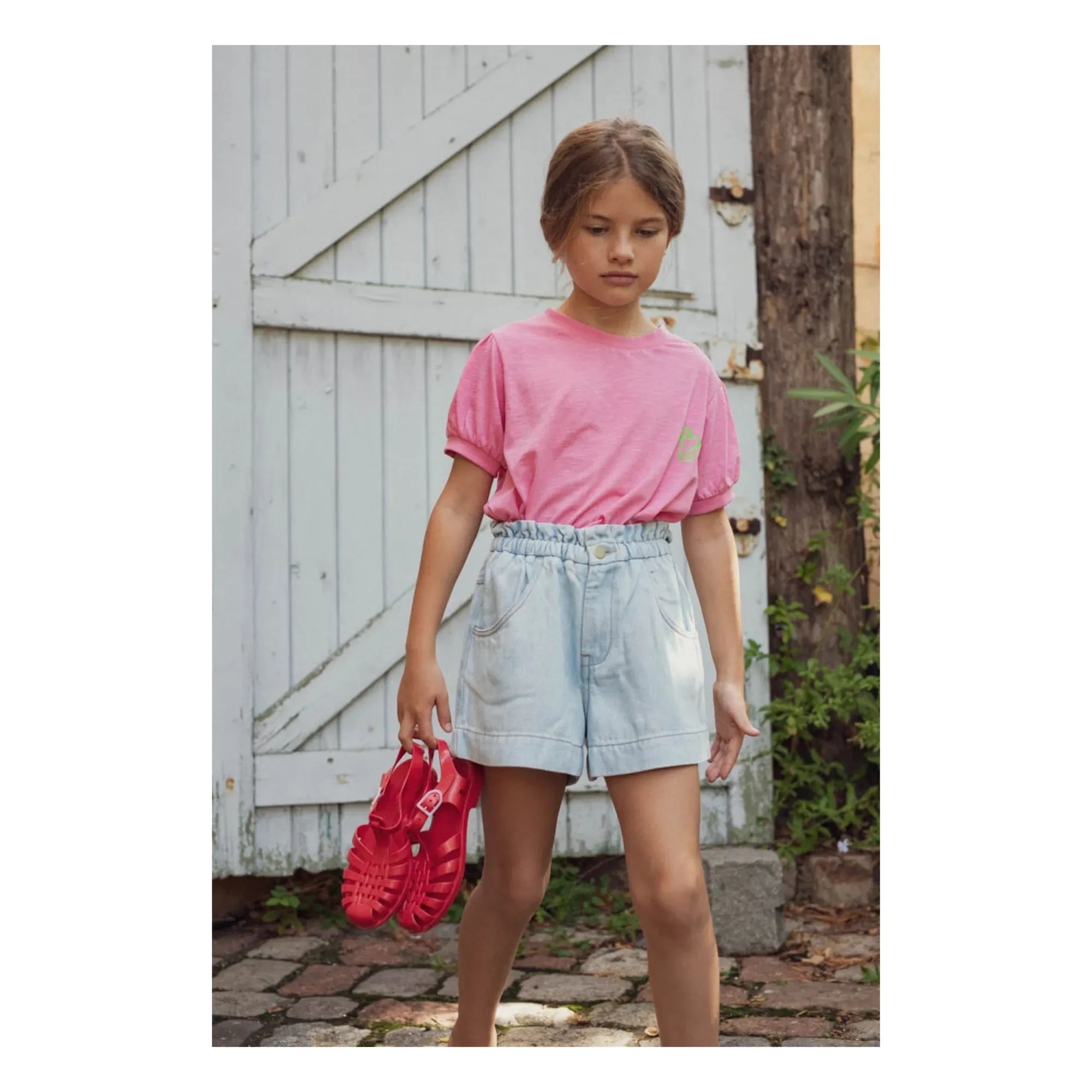 Marlot Paris - Camiseta Capri | Rosa chicle