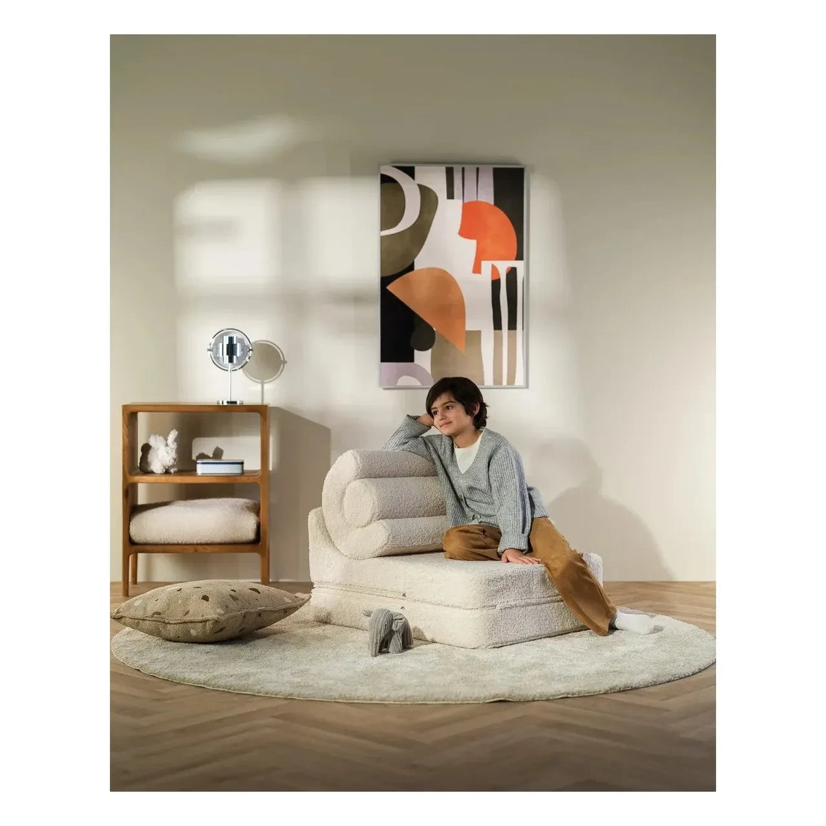 Wigiwama - Sillón Teddy Flipster | Crudo