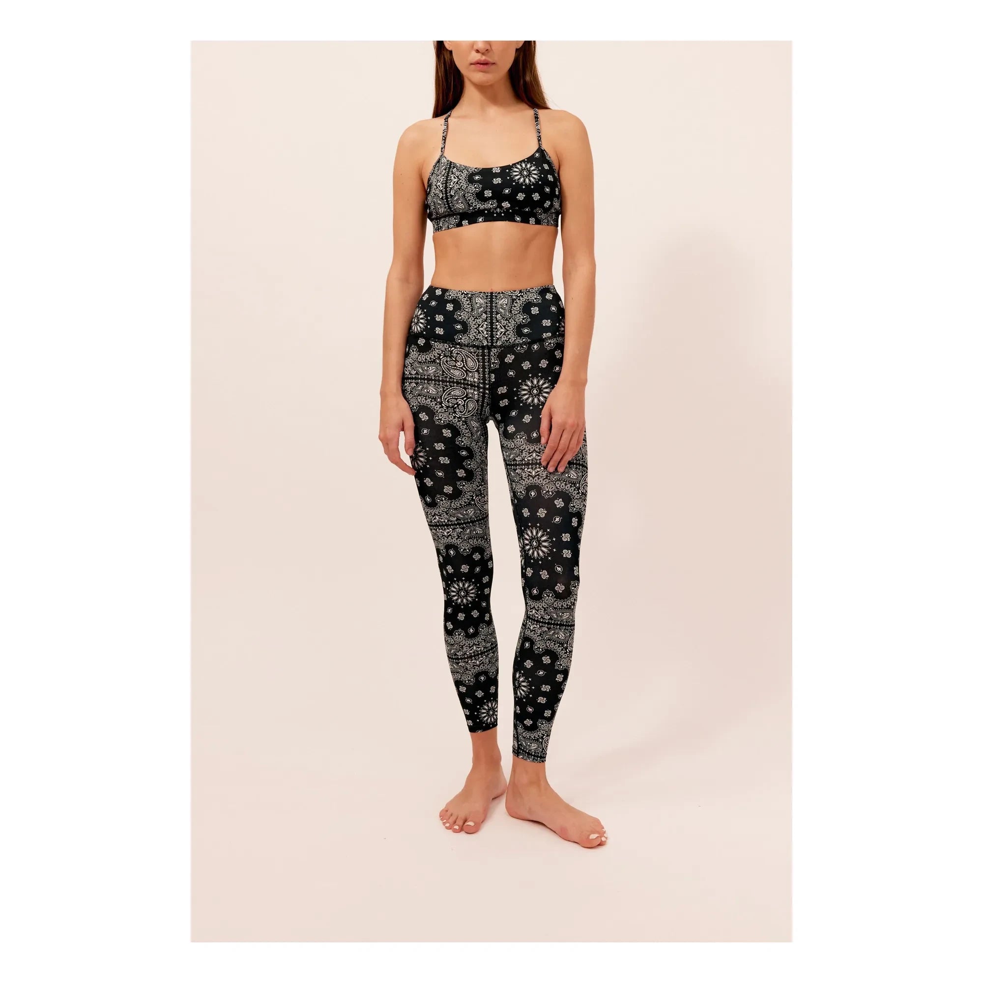 Arizona Love - Mallas de yoga Bandana | Negro