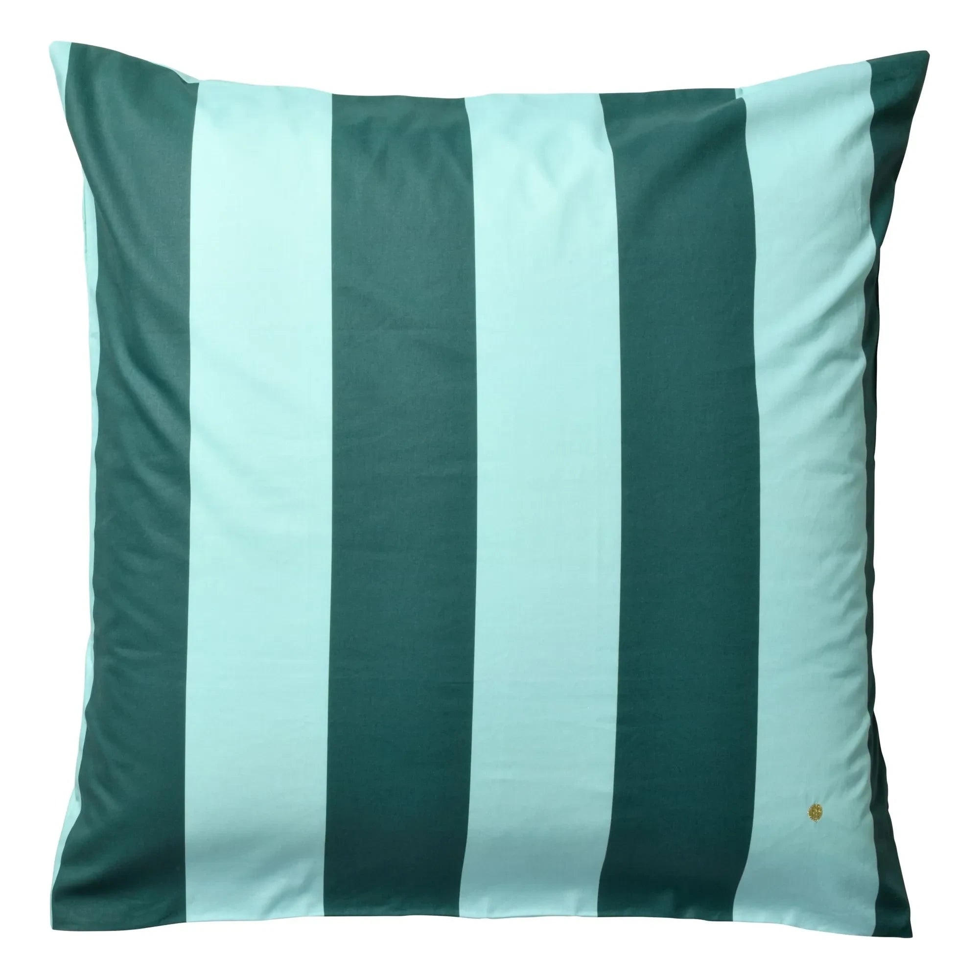 La cerise sur le gâteau - Funda de almohada de rayas Malo | Turquesa