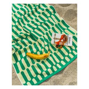 Tarta Gelatina - Toalla de playa Paseo | Verde