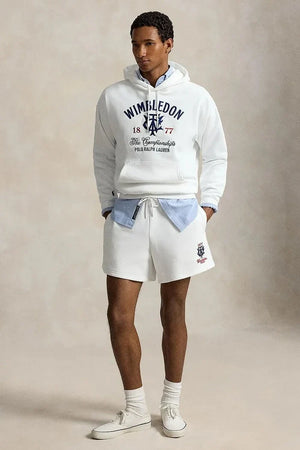 Pantalón corto de chándal de algodón para hombre Polo Ralph Lauren Wimbledon
