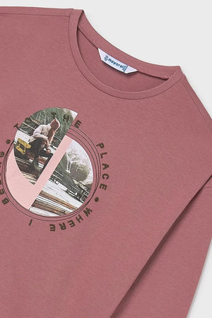 Blusa de manga larga Mayoral para niña