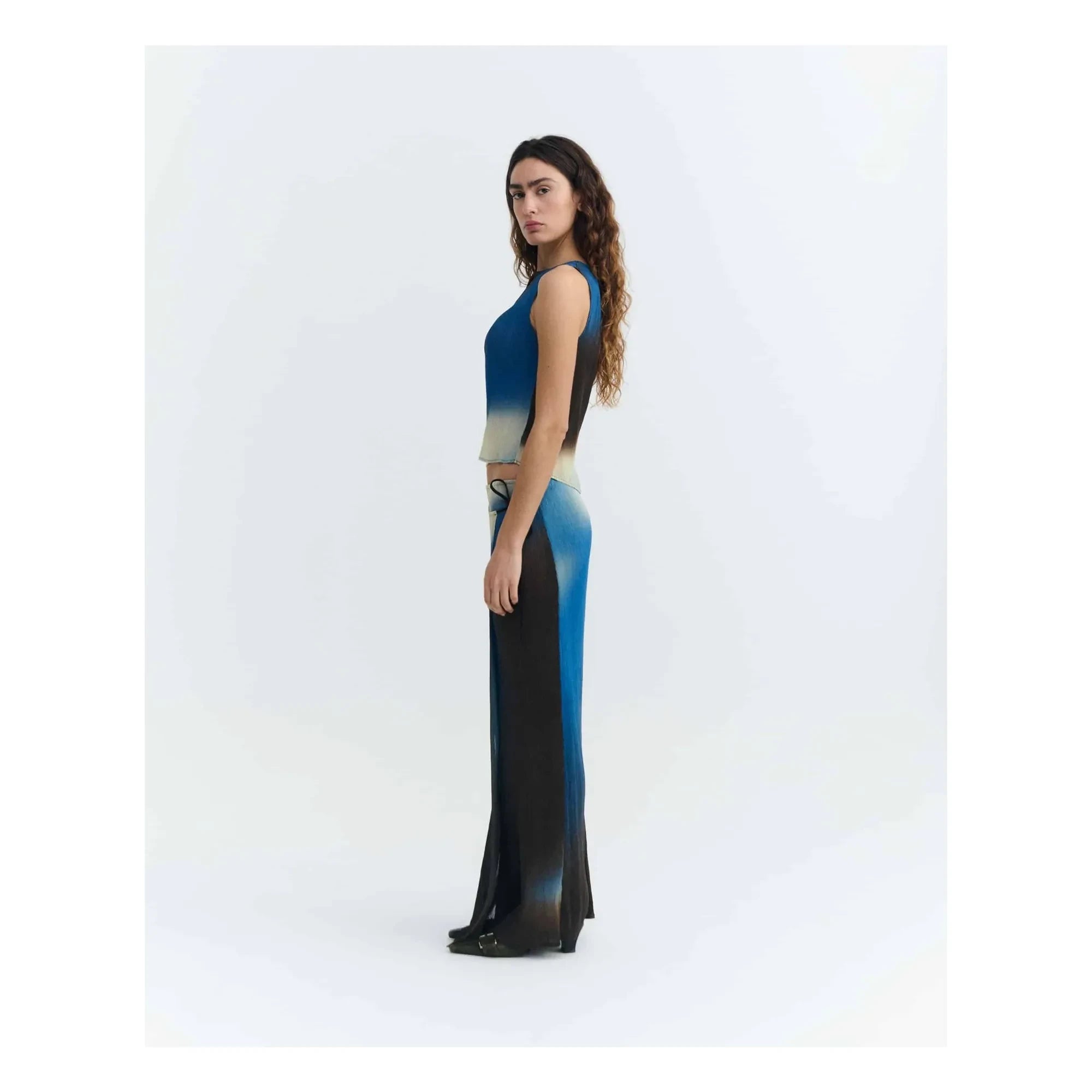 Thinking Mu - Falda Pauline | Azul