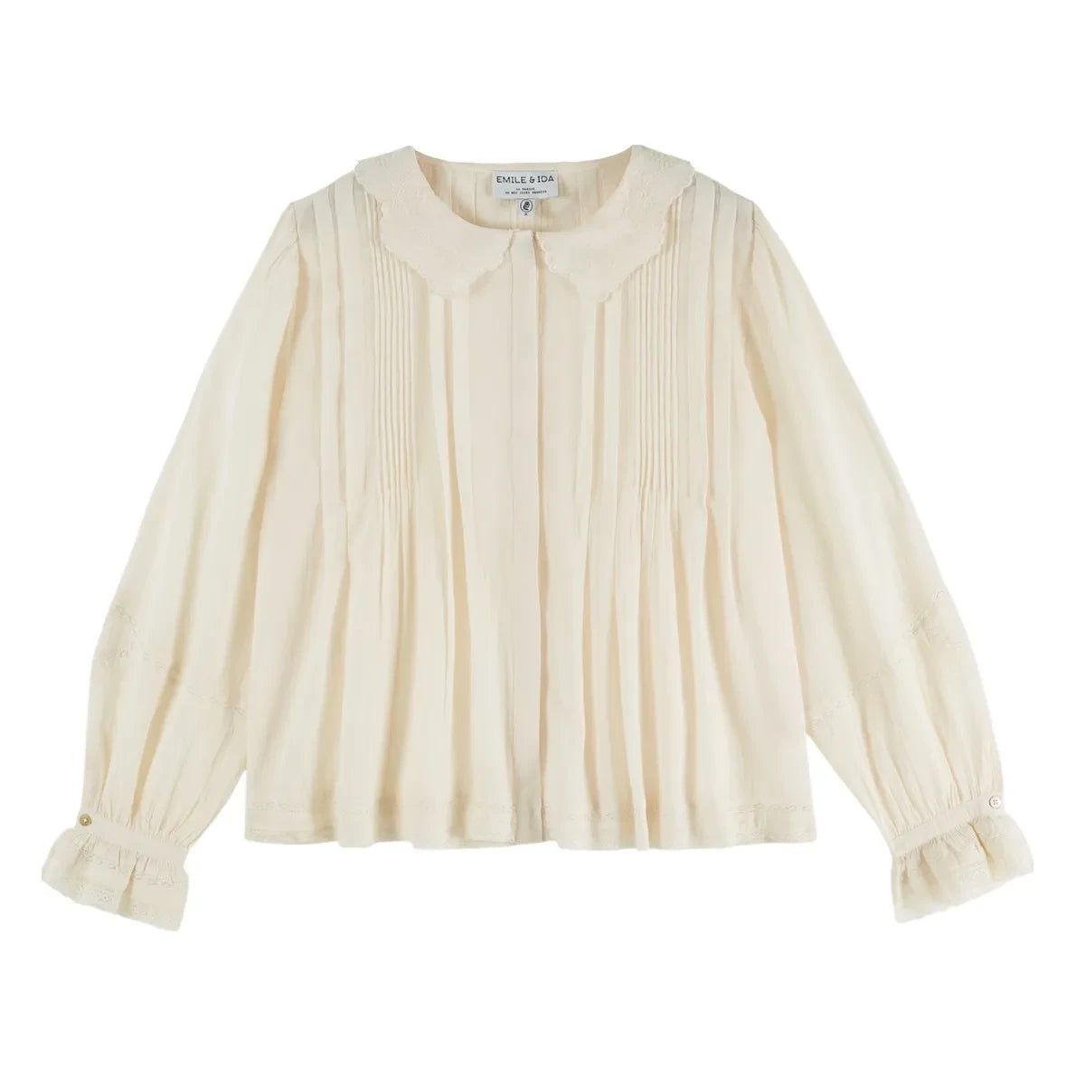 Emile et Ida - Elisabeth Vintage Bluz | Ekru