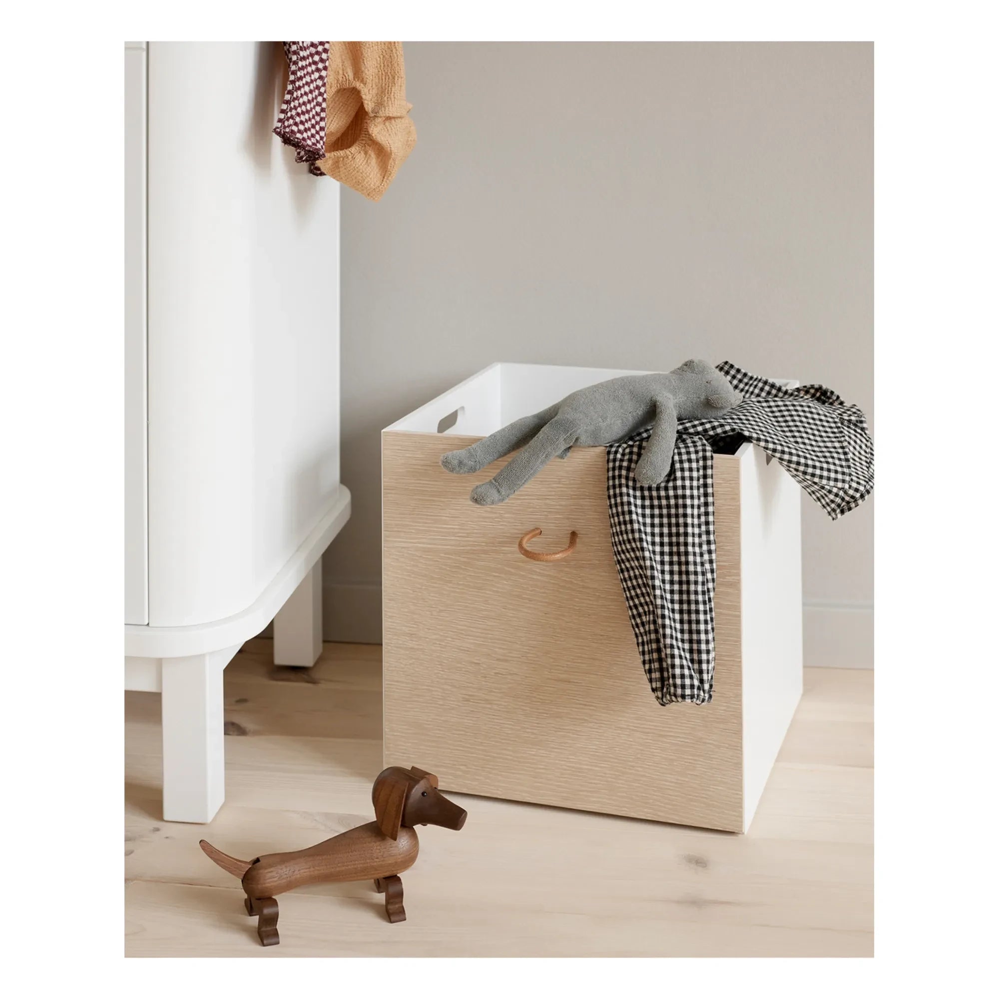 Oliver Furniture - Cajas de almacenaje - Juego de 2 | Roble