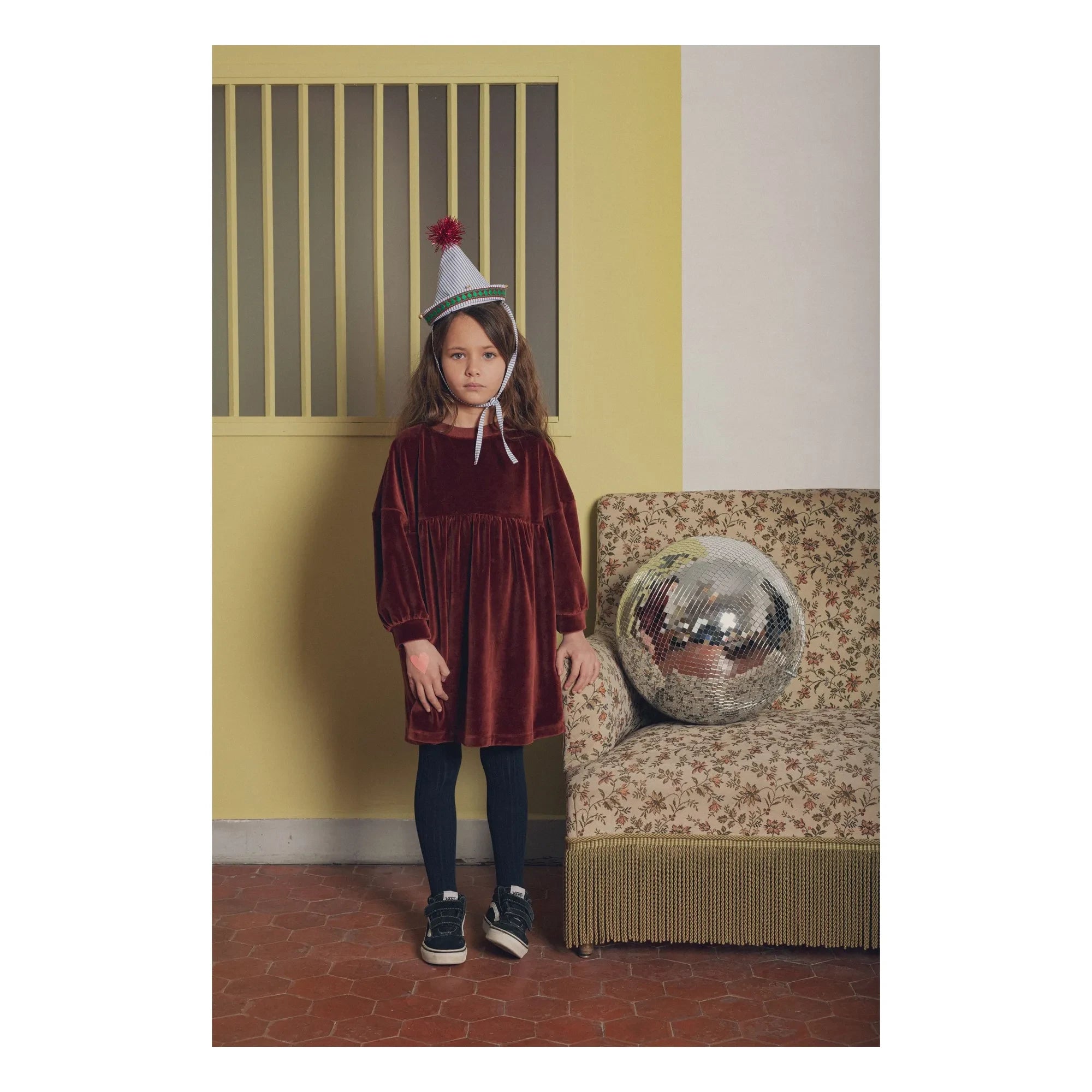 Marlot Paris - Vestido Léopoldine | Marrón