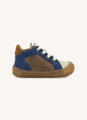 Pom d'Api - Yaka Star Nubuk Sneakers | Mavi