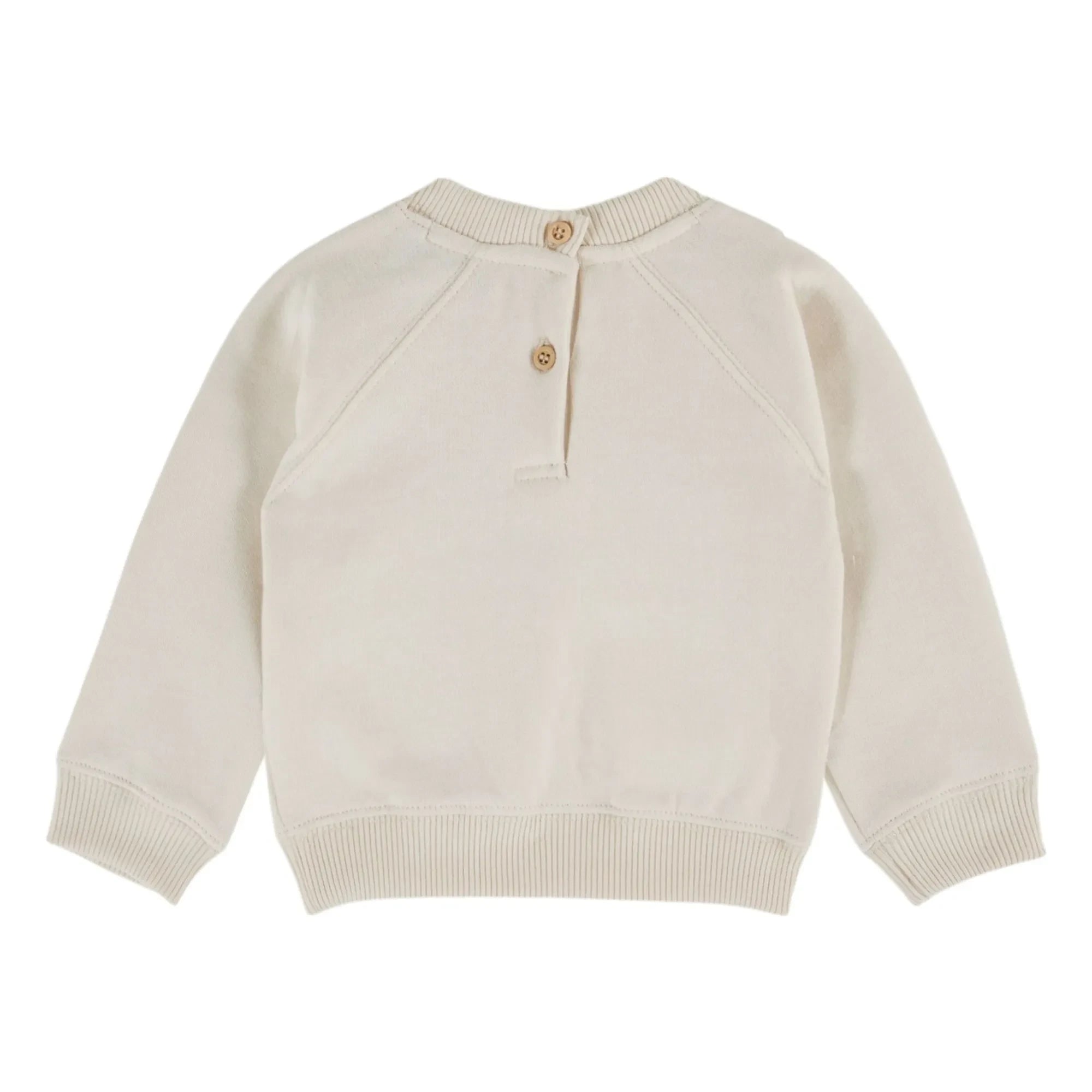 Emile et Ida - Sudadera Pomme d'Amour Algodón orgánico | Crema