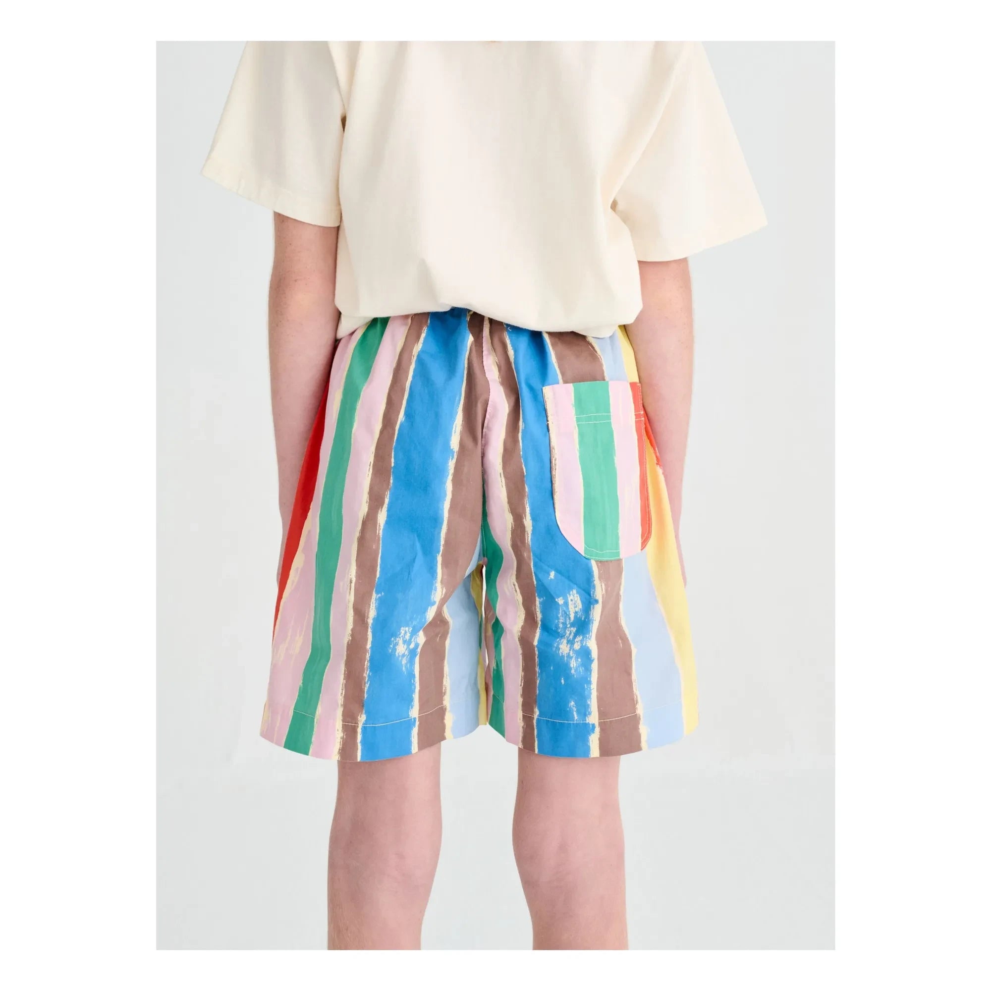 True Artist - Shorts a rayas | Azul