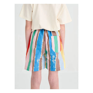 True Artist - Shorts a rayas | Azul