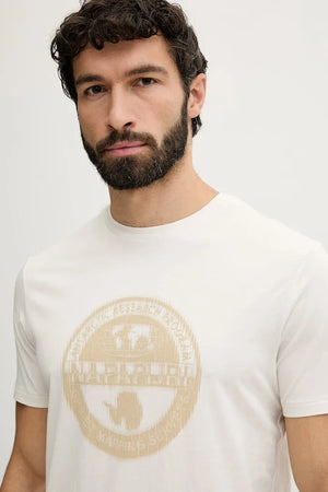 Camiseta de algodón Napapijri para hombre MAHSA