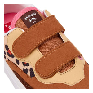 Hello Hossy - Zapatillas Leopard Scratch | Crema