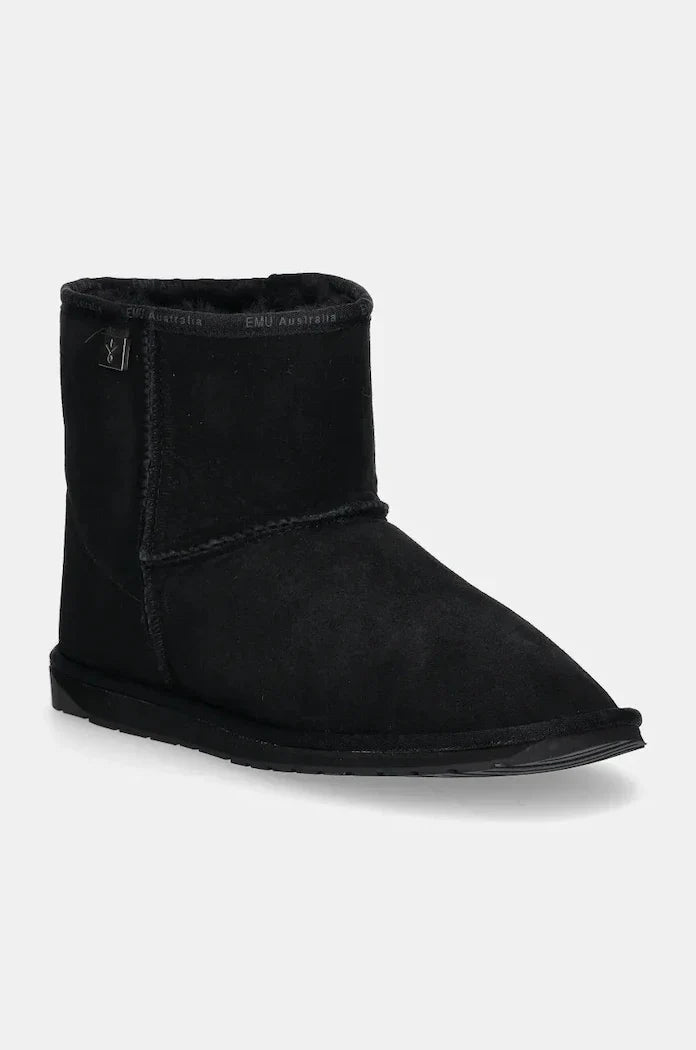 Botas de nieve de terciopelo Emu Australia Platinum Stinger Mini