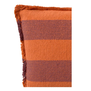 Lorena Canals - Çizgili Dikdörtgen Kırlent | Turuncu