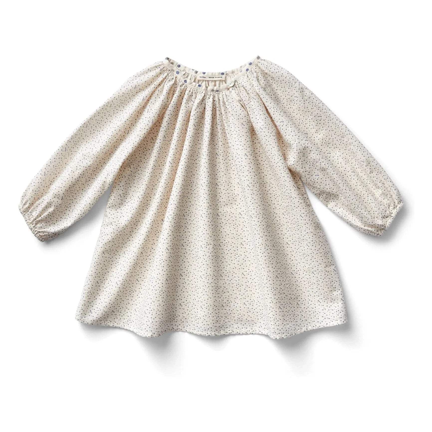Soor Ploom - Vestido Túnica de Algodón Orgánico Peasant | Crudo