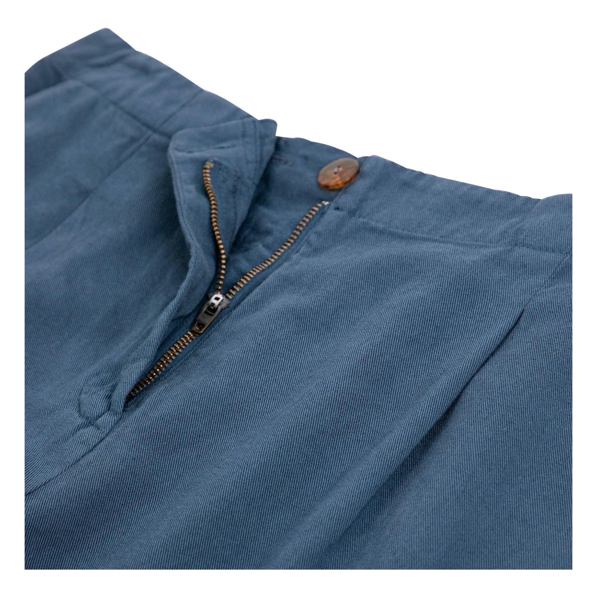 Bobo Choses - Pantalón de Algodón de Corte Recto | Azul Oscuro