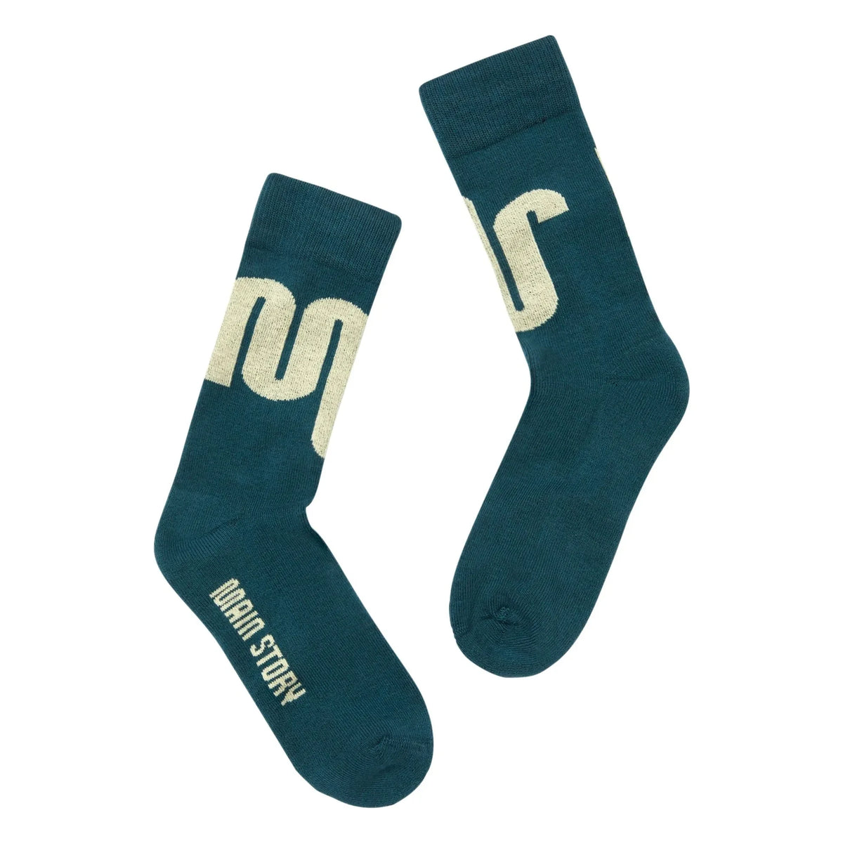 Main Story - Calcetines con logo | Verde oscuro