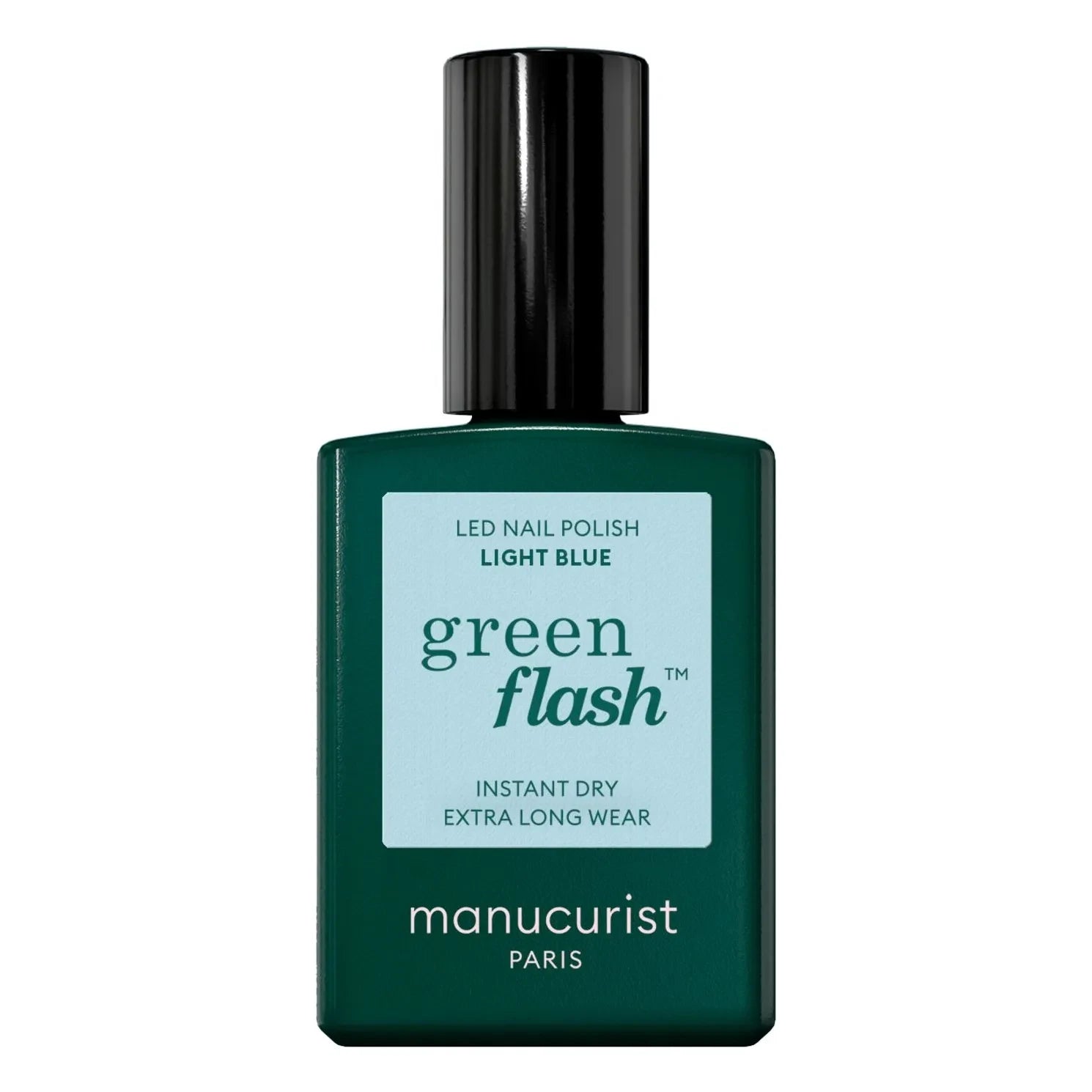 Manucurist - Esmalte Semipermanente Flash Verde Azulado - 15 ml