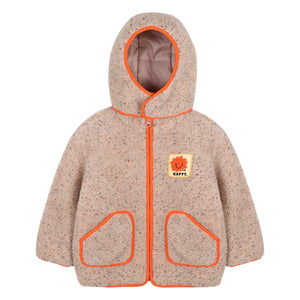 Jelly Mallow - Chaqueta estilo Sherpa Happy | Beige