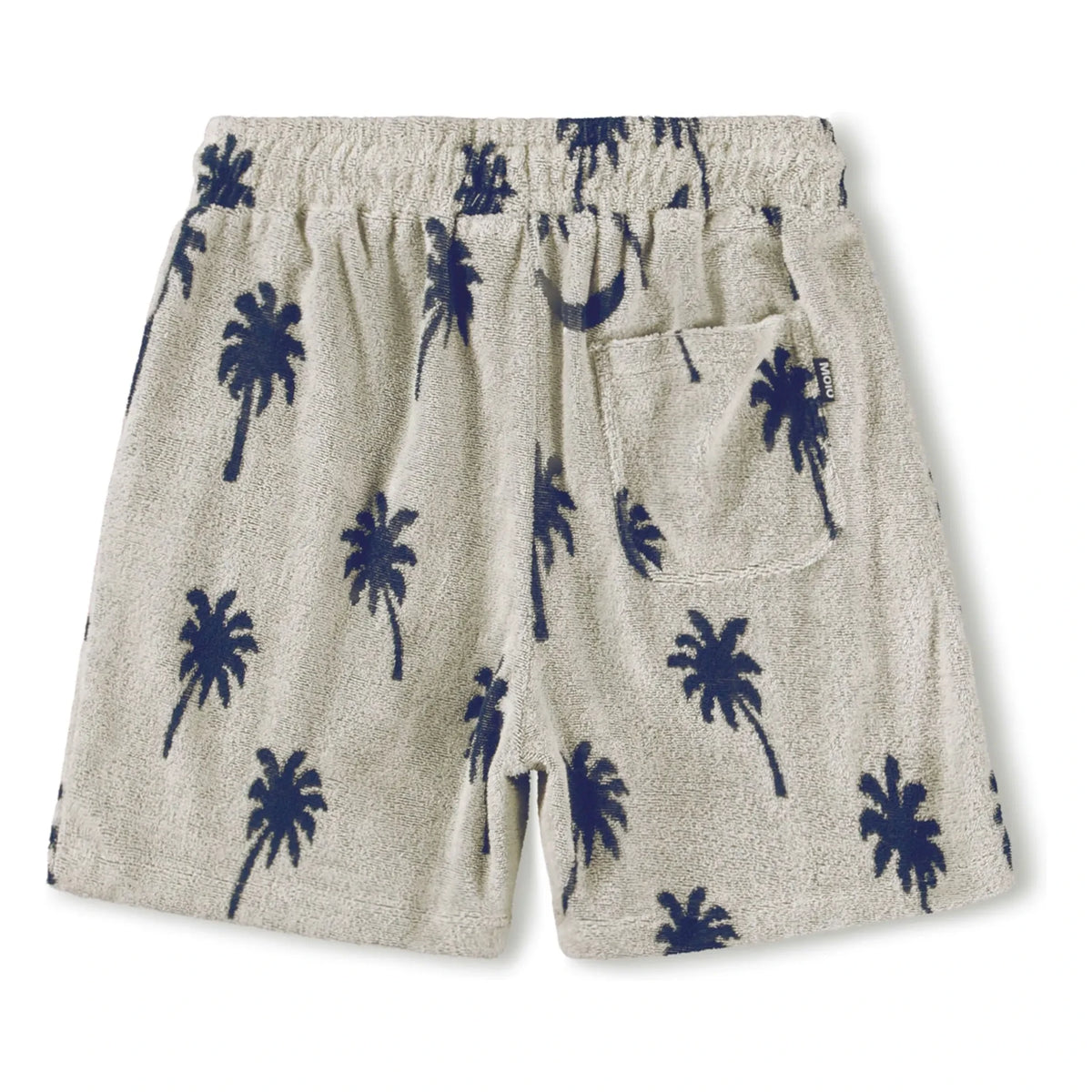 Molo - Pantalón corto de toalla Abay Palm | Gris