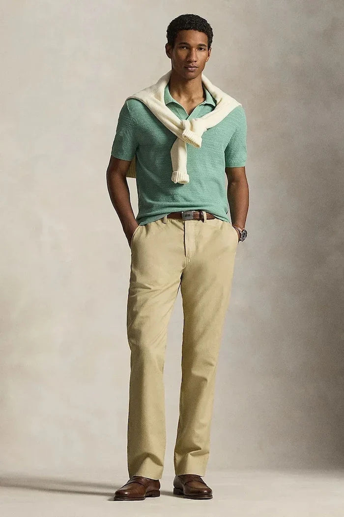 Pantalones de lino de hombre Polo Ralph Lauren