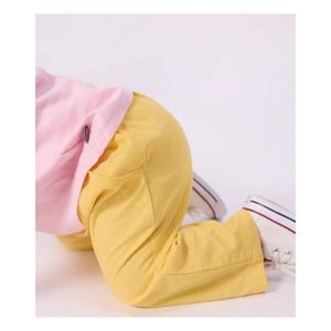 Petit Bateau - Pantalón de lino | Amarillo
