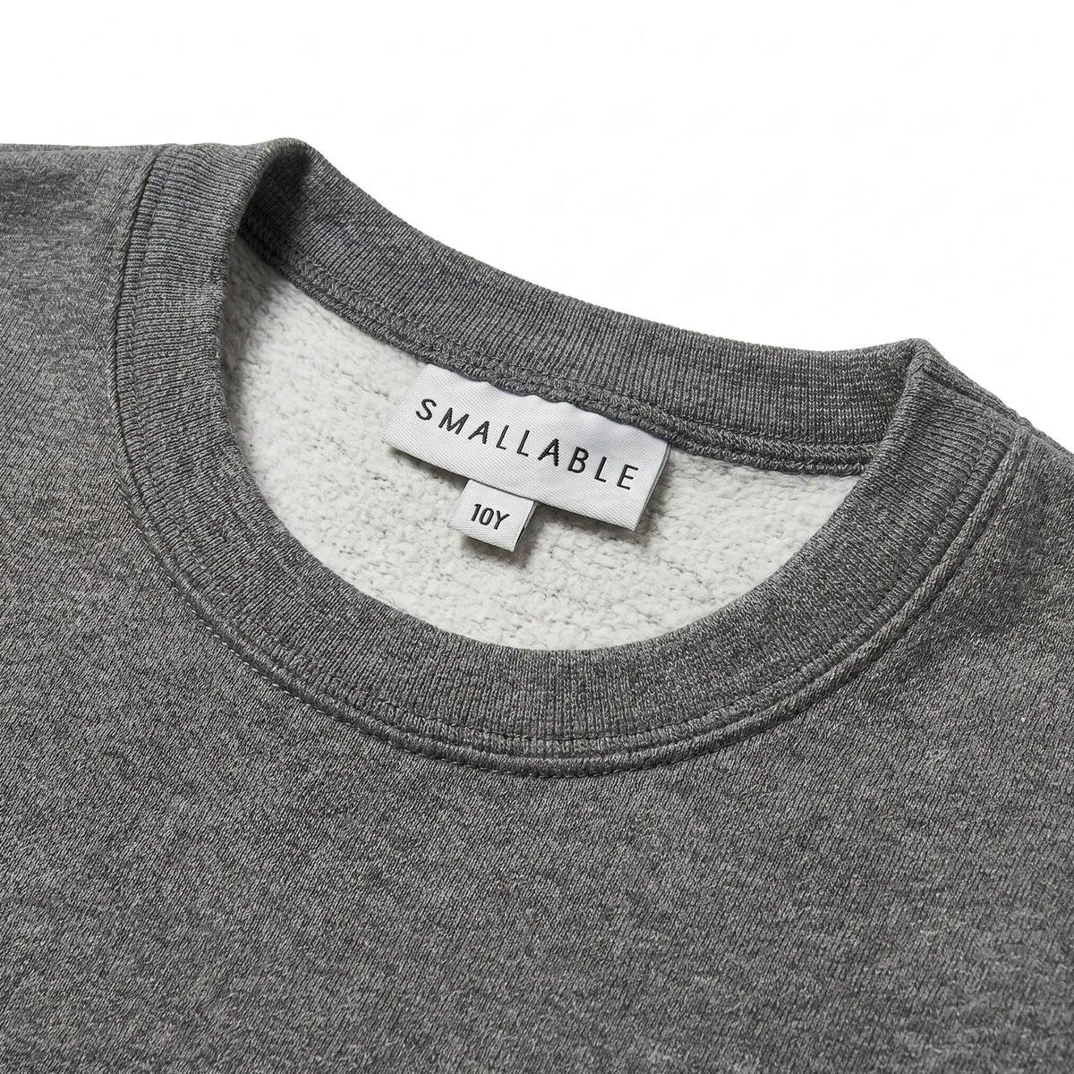 Smallable Kid - Sudadera Borough de algodón orgánico | Gris jaspeado