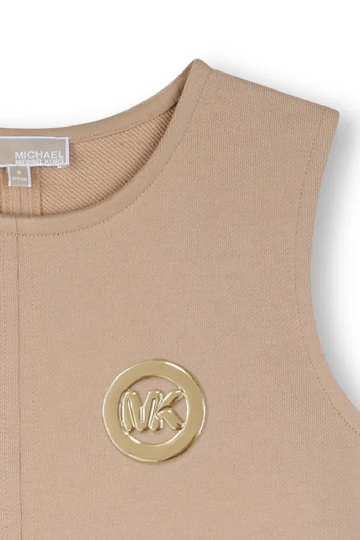 Vestido de algodón para niña Michael Kors