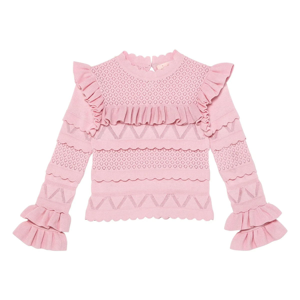 Tutu du Monde - Jersey fino Forget Me Not | Rosa empolvado