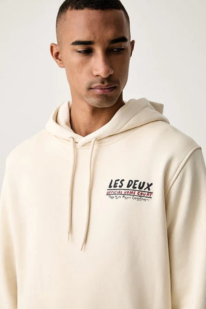 Sudadera con capucha para hombre Les Deux de algodón y elastano