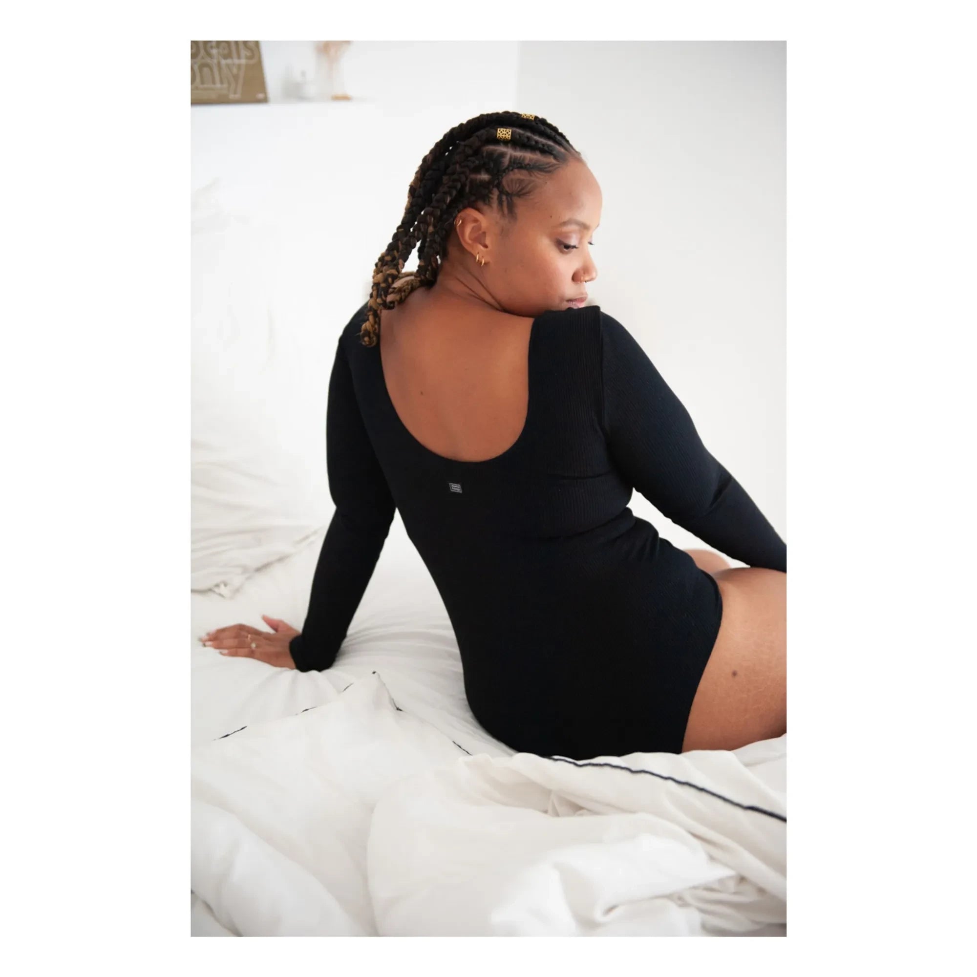 Mama Hangs - Body de lactancia | Negro
