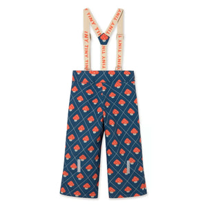 Tinycottons - Mantar Kayak Pantolonu | Mavi