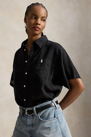 Camisa de lino Polo Ralph Lauren para mujer