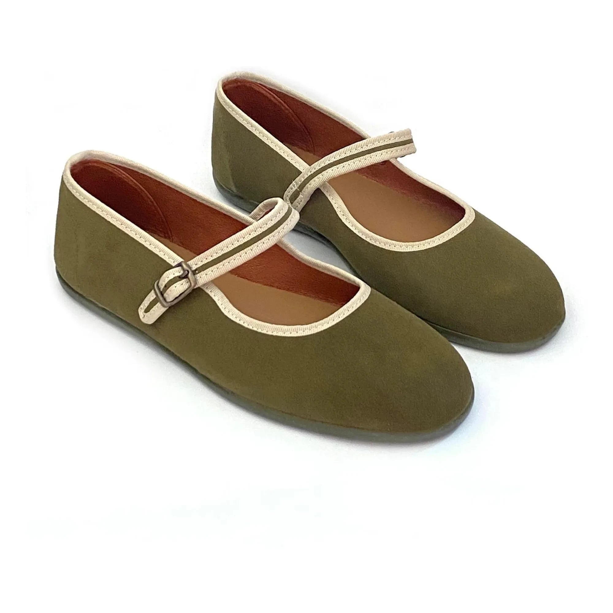 Bailarinas Hermosilla - Honfleur - Colección de mujer | Caqui
