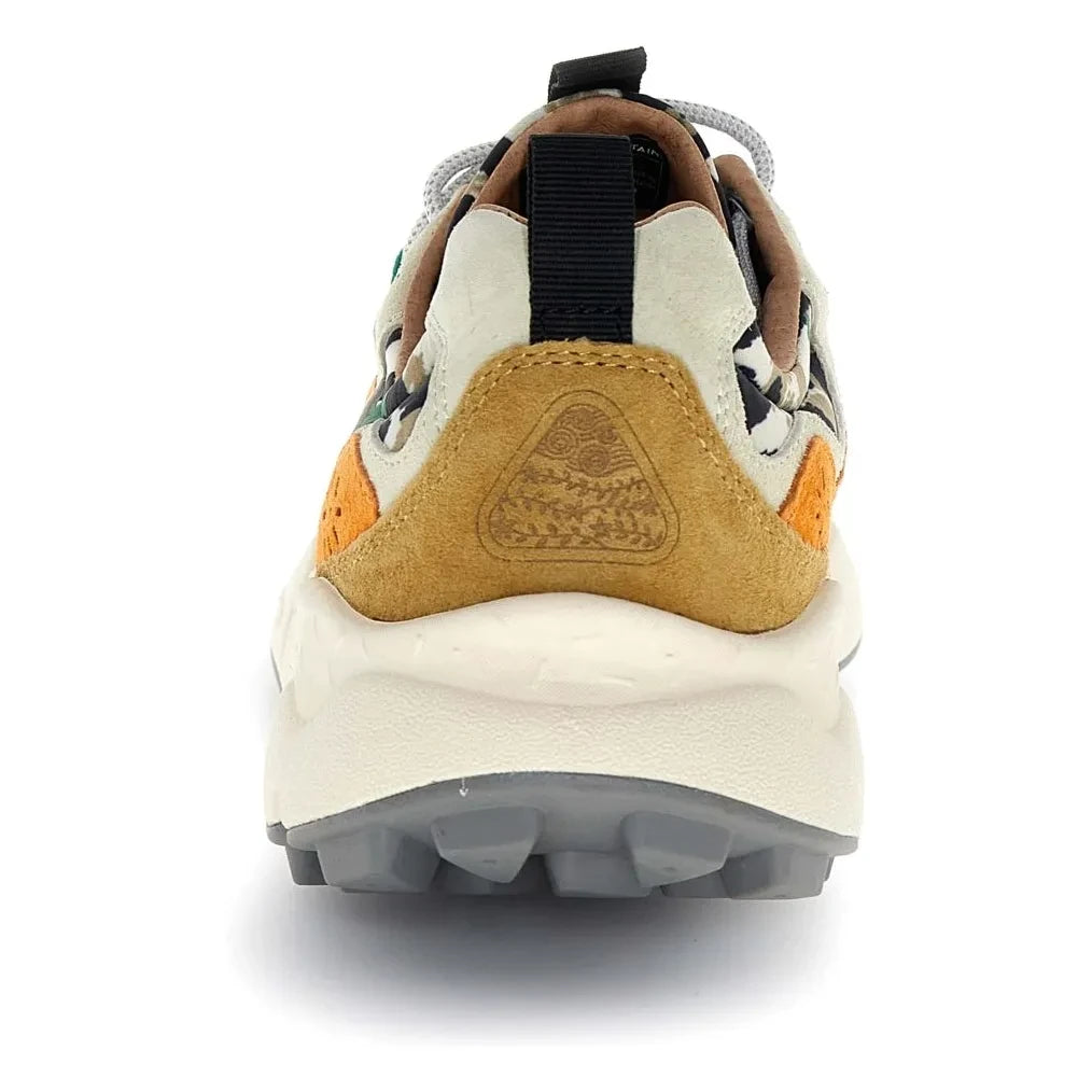 Flower Mountain - Zapatillas Yamano 3 Leopard de ante y nailon | Naranja