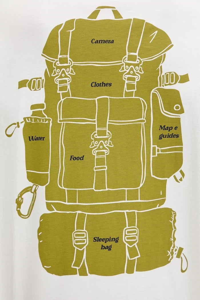 Camiseta de algodón Napapijri FLINT