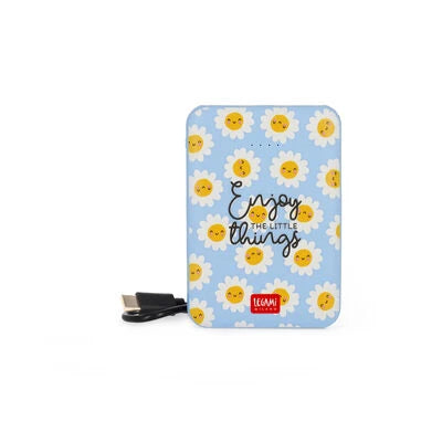 Legami - Batería portátil Daisy - Mi superpoder
