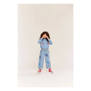 Wynken - Camisa de denim Beau | Azul denim
